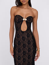 שמלת אמילי תחרה