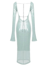 שמלת אמבר טורקיז