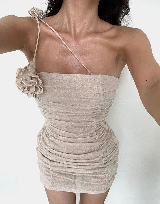 שמלת מיני פרח