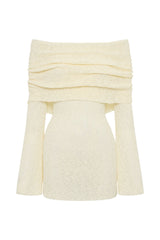 שמלת קיילה לבנה