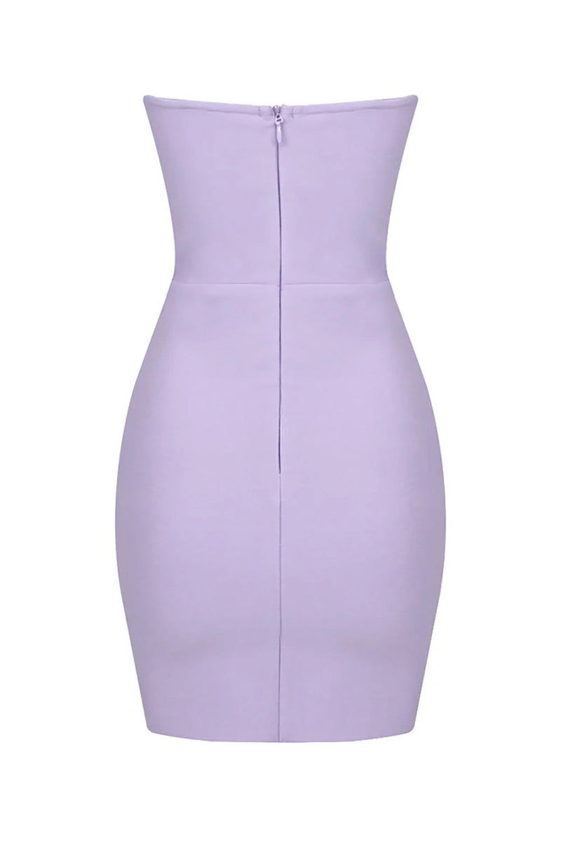 שמלת מיני ג׳יזל סגולה