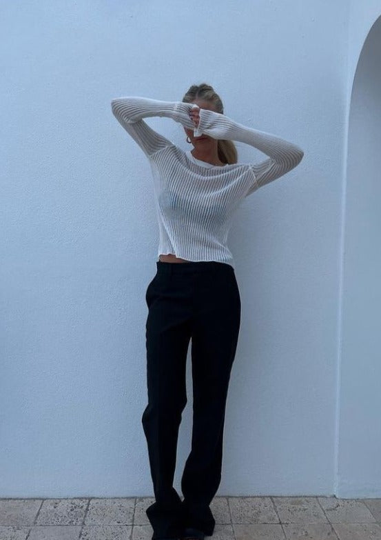 White Isabel knit